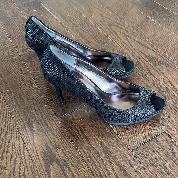 Michael Sequin Peep Toe - Picture 2 of 8